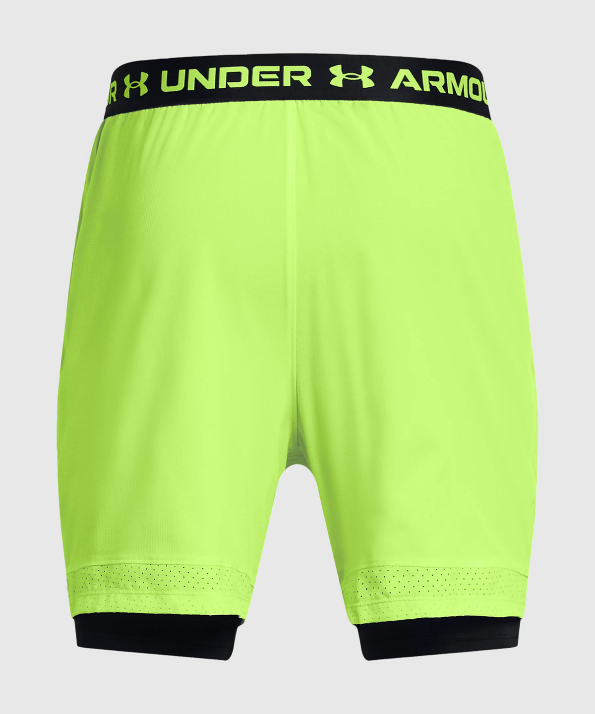 Short Under Armour 2-En-1 Ua Vanish Woven - Jaune Fluo