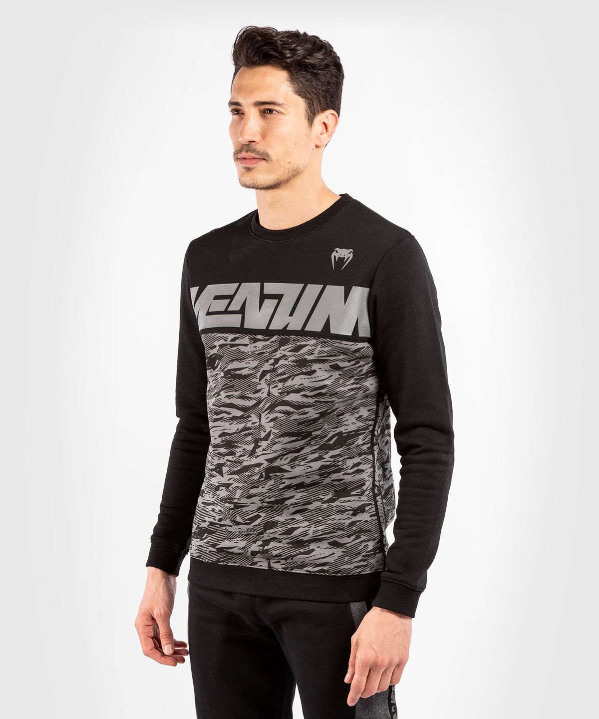Sweatshirt Venum Connect – Noir/Camo Foncé