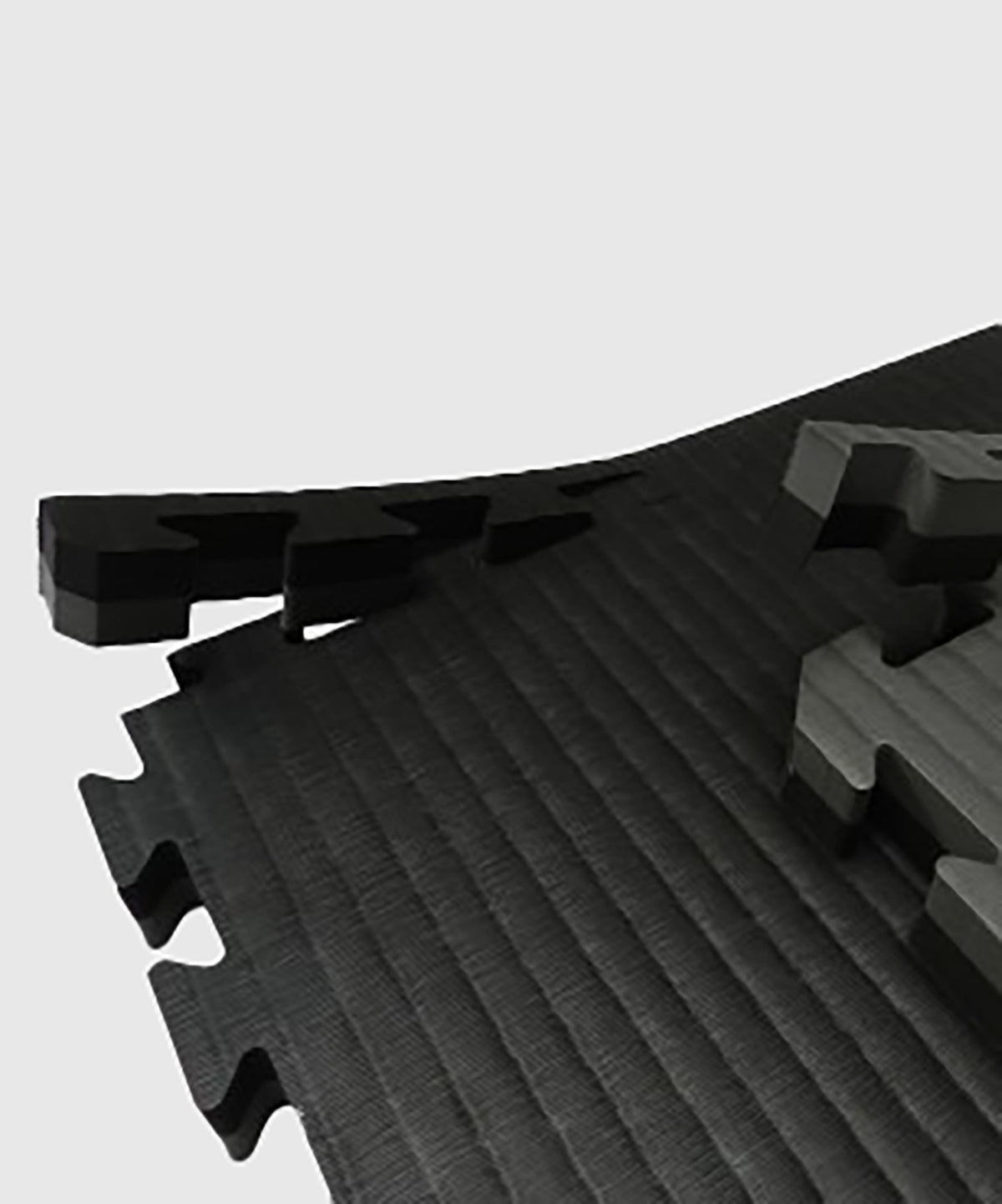 Tatami Puzle 100x100x2cm (x10) - Negro/Gris