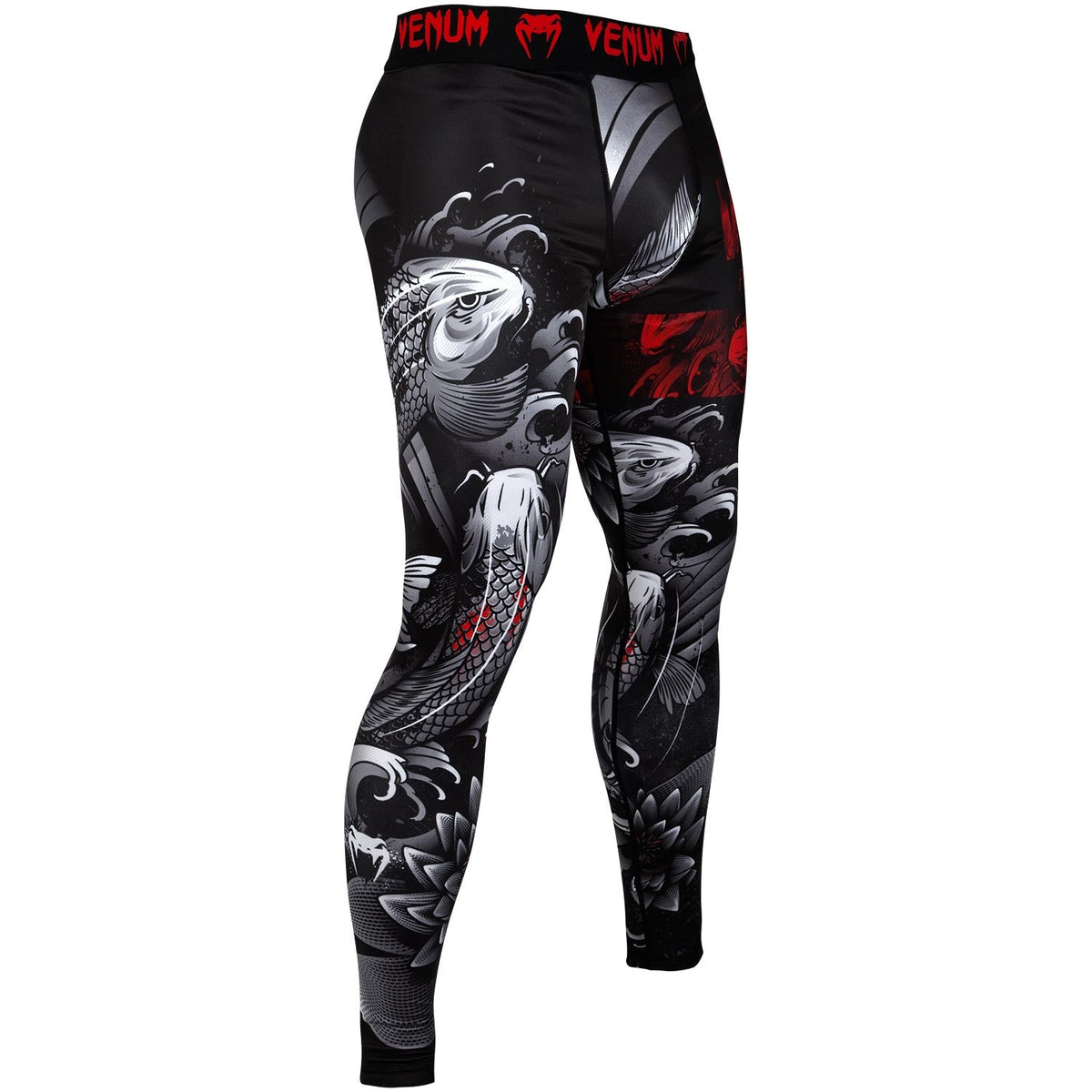 Venum Koi 2.0 Compression Pants - Black/White