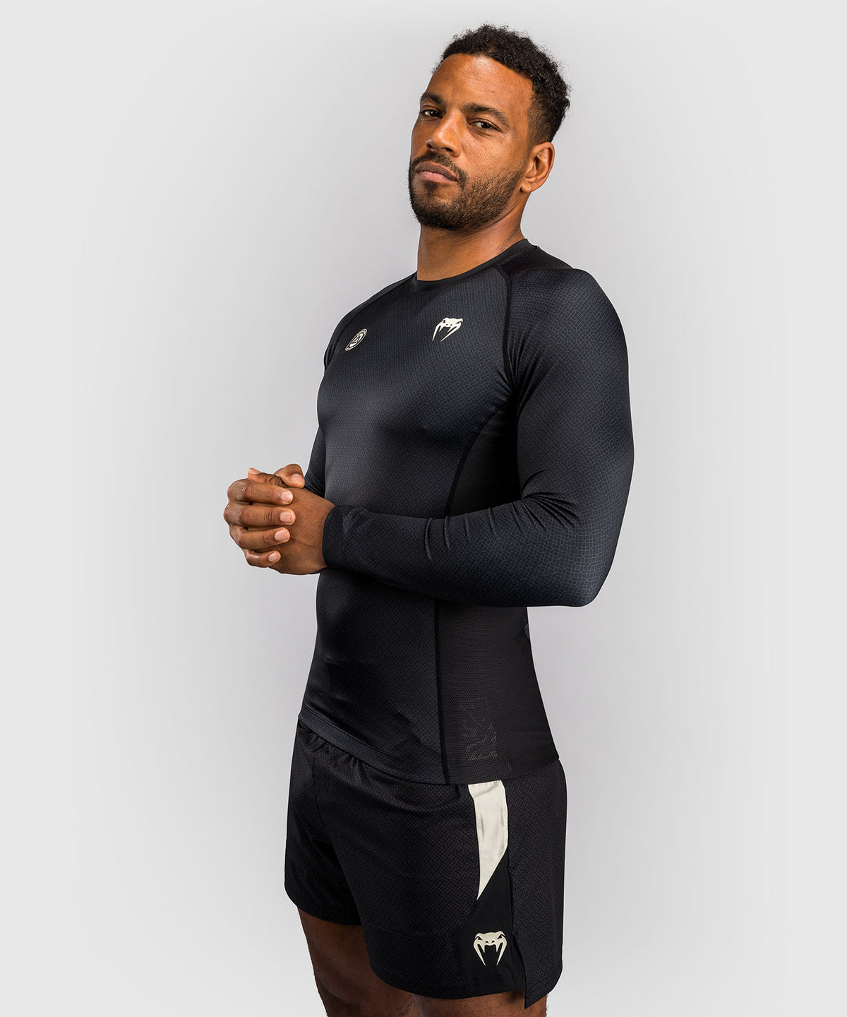 Venum x Roger Gracie Academy Rashguard a Maniche Lunghe - Nero