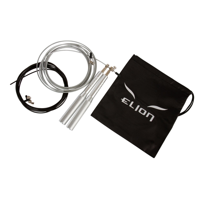 Elion Acero Cuerda para Saltar - Plata