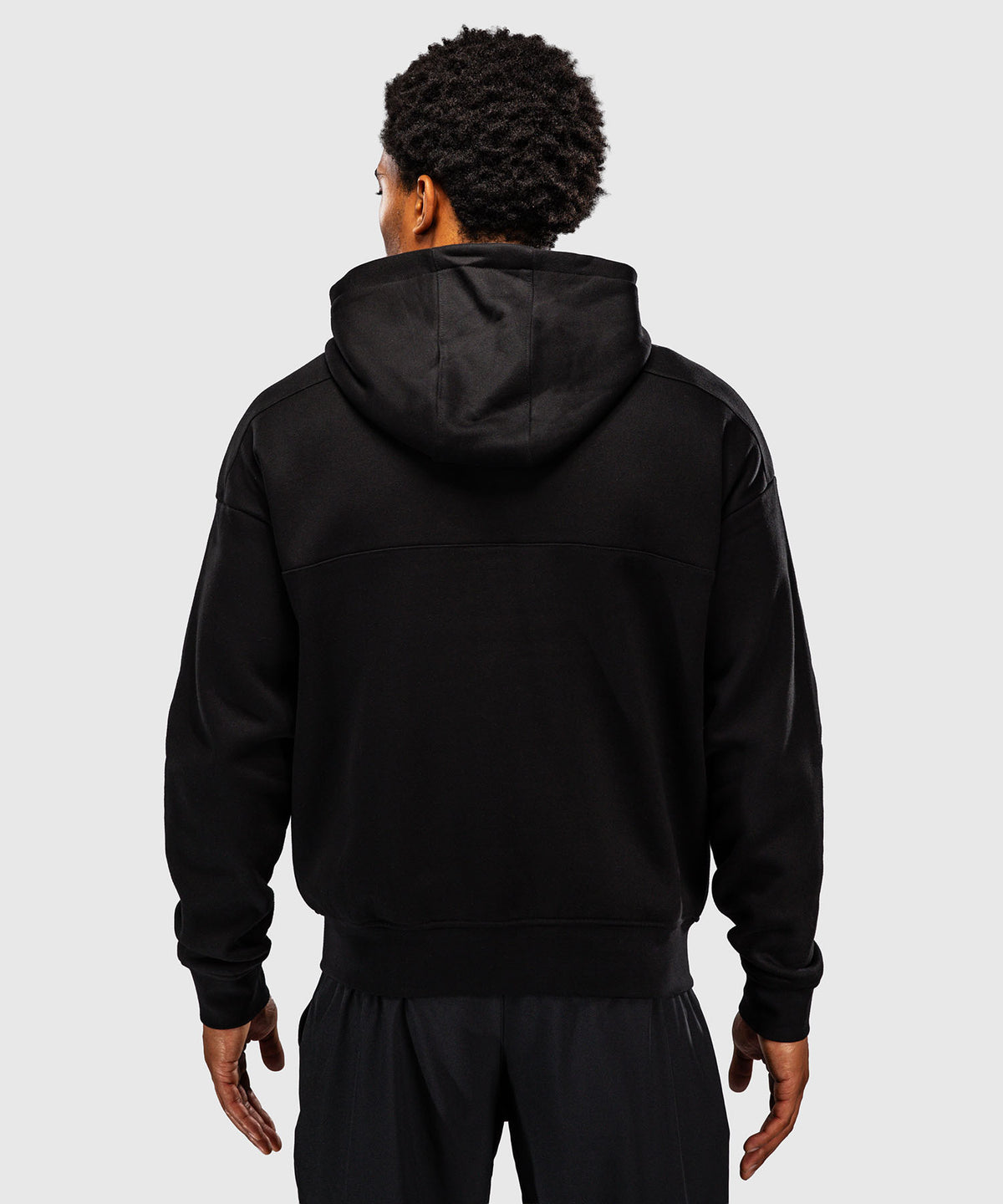 Venum Attack Fleece & Weave Track Jacket - Black