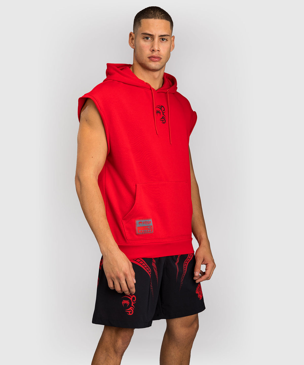 Venum x Mike Tyson Tiger Felpa senza maniche - Rosso intenso/Nero profondo