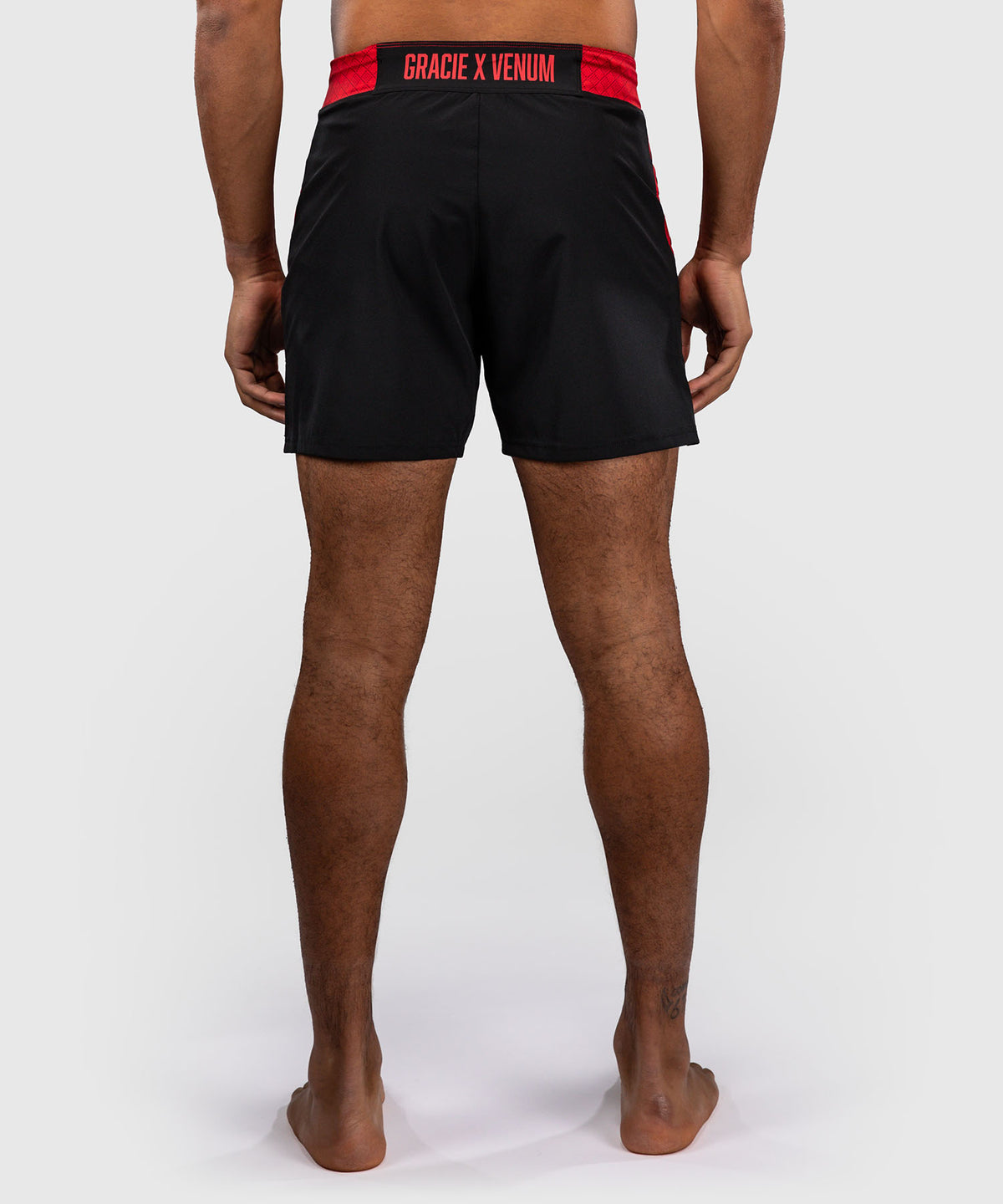 Venum x Roger Gracie Signature Fightshorts - Schwarz/Rot