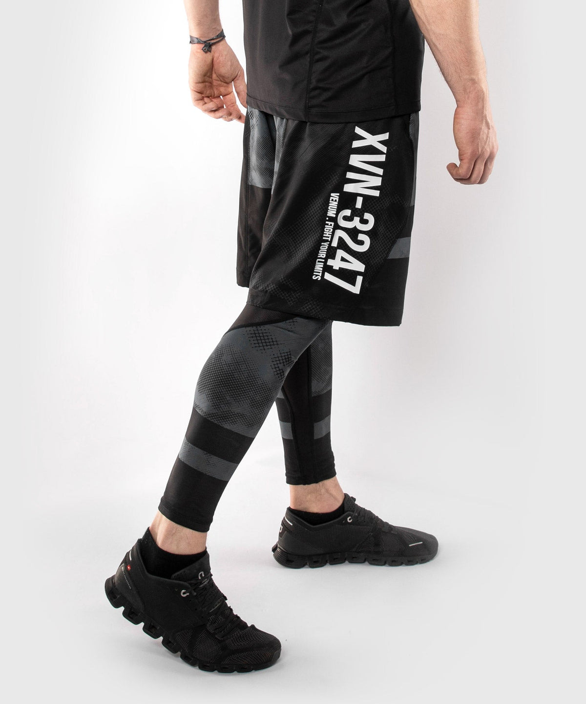 Venum Sky247 Fightshort - Schwarz/Grau